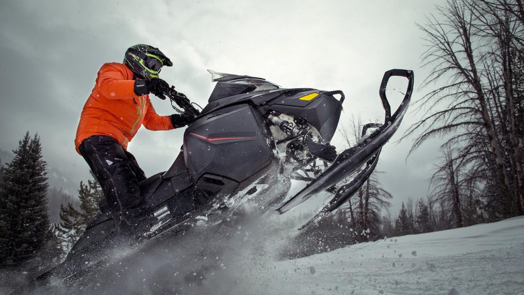 snowmobiling hotel experience